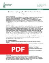 PDF Icon of the Brant Community Response Team Initiative Document
